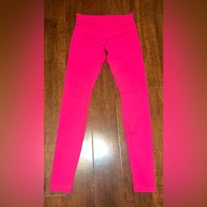 lululemon leggings hot pink